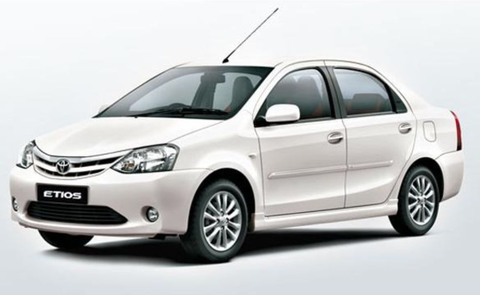 Toyota etios on Rent - Radha Govind Tours and travels